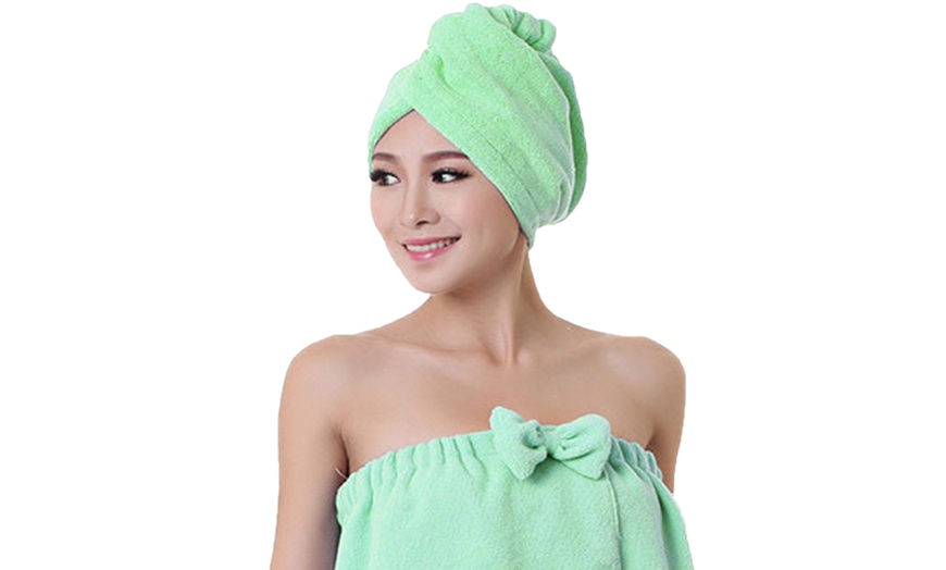 Image 12: Hair Drying Towel