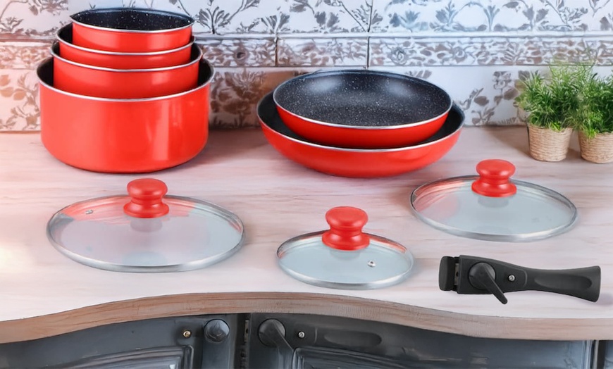 Image 1: Hagen 10-teiliges Topf-Set