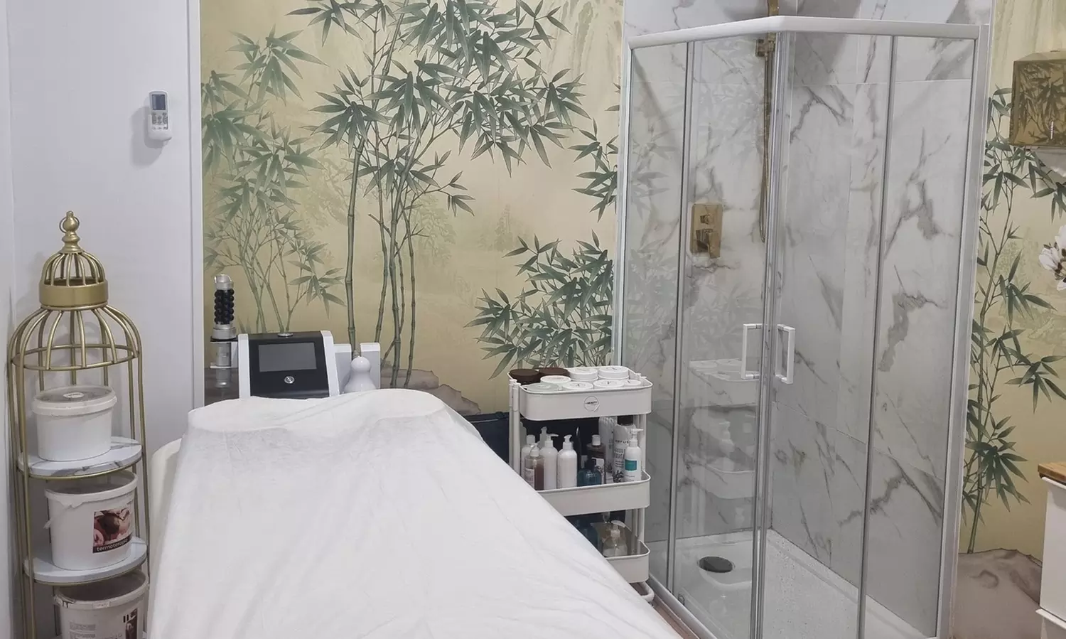 Ritual de masaje en pareja de 1 hora con aromas o piedras calientes