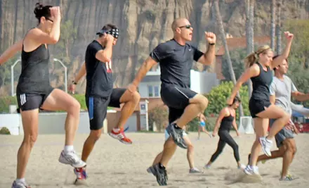 One or Two Months of Unlimited Boot Camp at Big Mike's Ultimate Beach Workout in Santa Monica (Up to 86% Off) - Primary Image