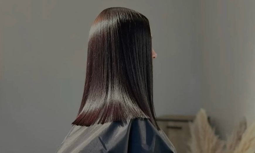 Image 10: Alisado brasileño de queratina con corte de puntas y peinado para 1 
