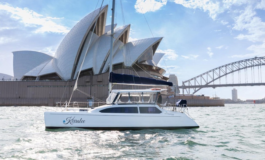 Image 2: Catamaran Cruise with Iconic Sydney Harbour Views