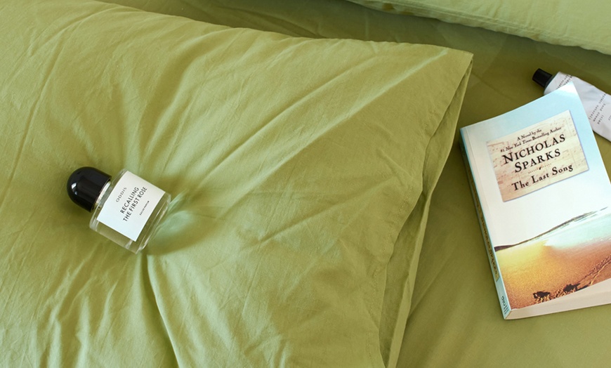 Image 6: Pure Cotton 2 Piece Pillowcase Set