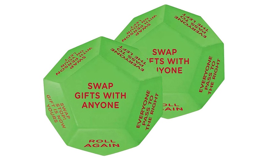 Image 1: Christmas Gift Exchange Dice Game