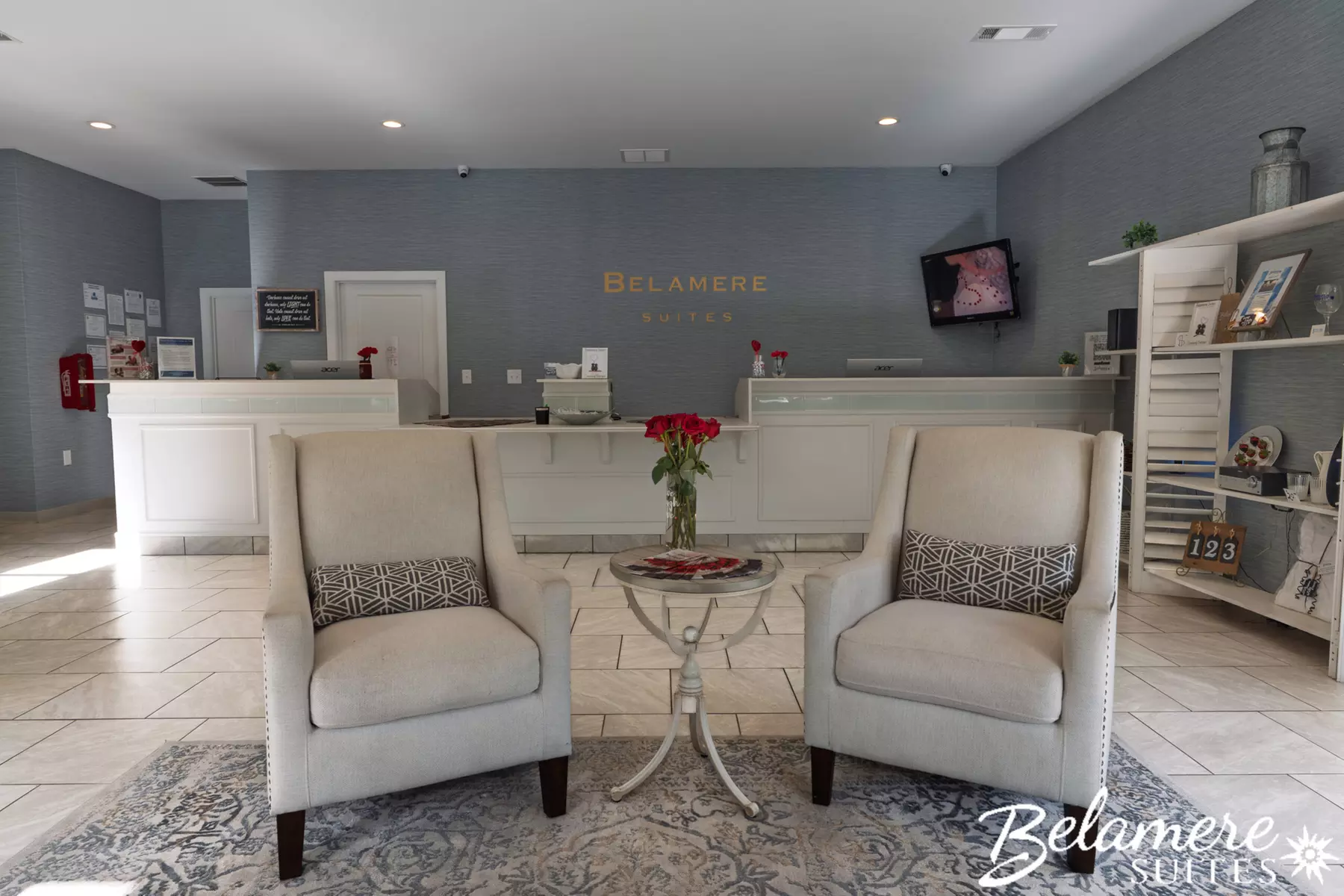 Private, In-Room Swimming Pools at Belamere Suites Hotel