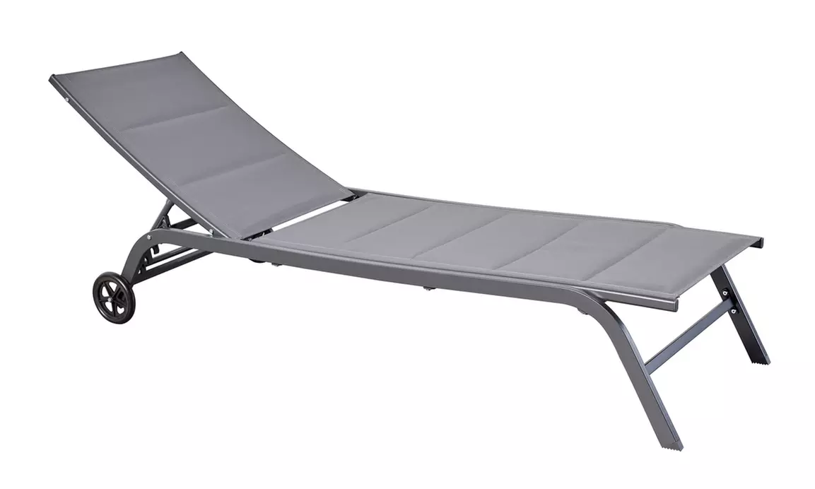 Lot de 2 transats en aluminium AUCKLAND, Kokoon