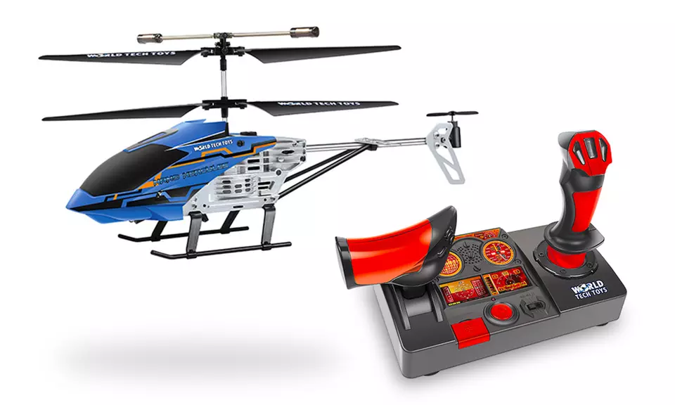 Nano Hercules Unbreakable Helipilot 2.4Ghz 3.5-Channel RC Helicopter with Joystick Remote - Primary Image