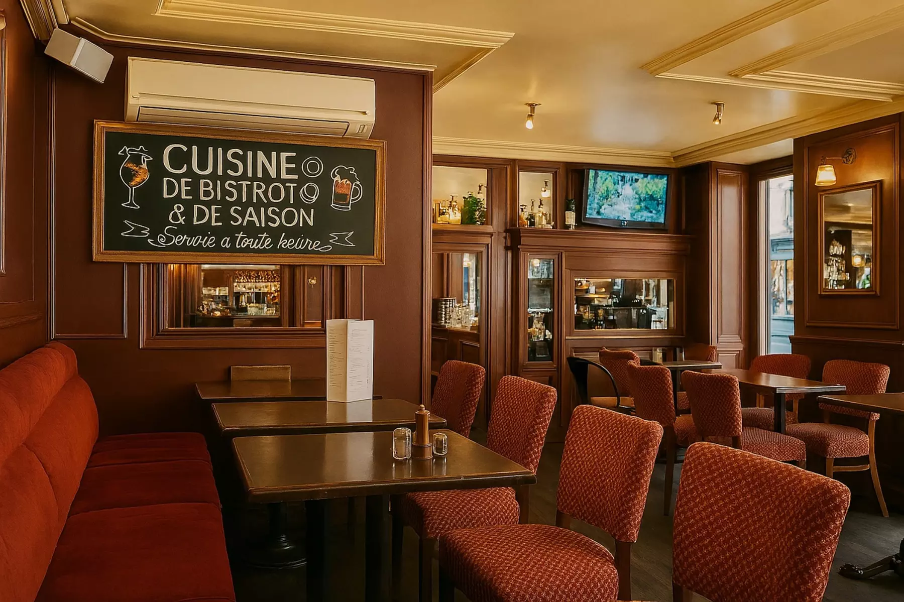 Menu Bistrot chez La Consigne Montparnasse