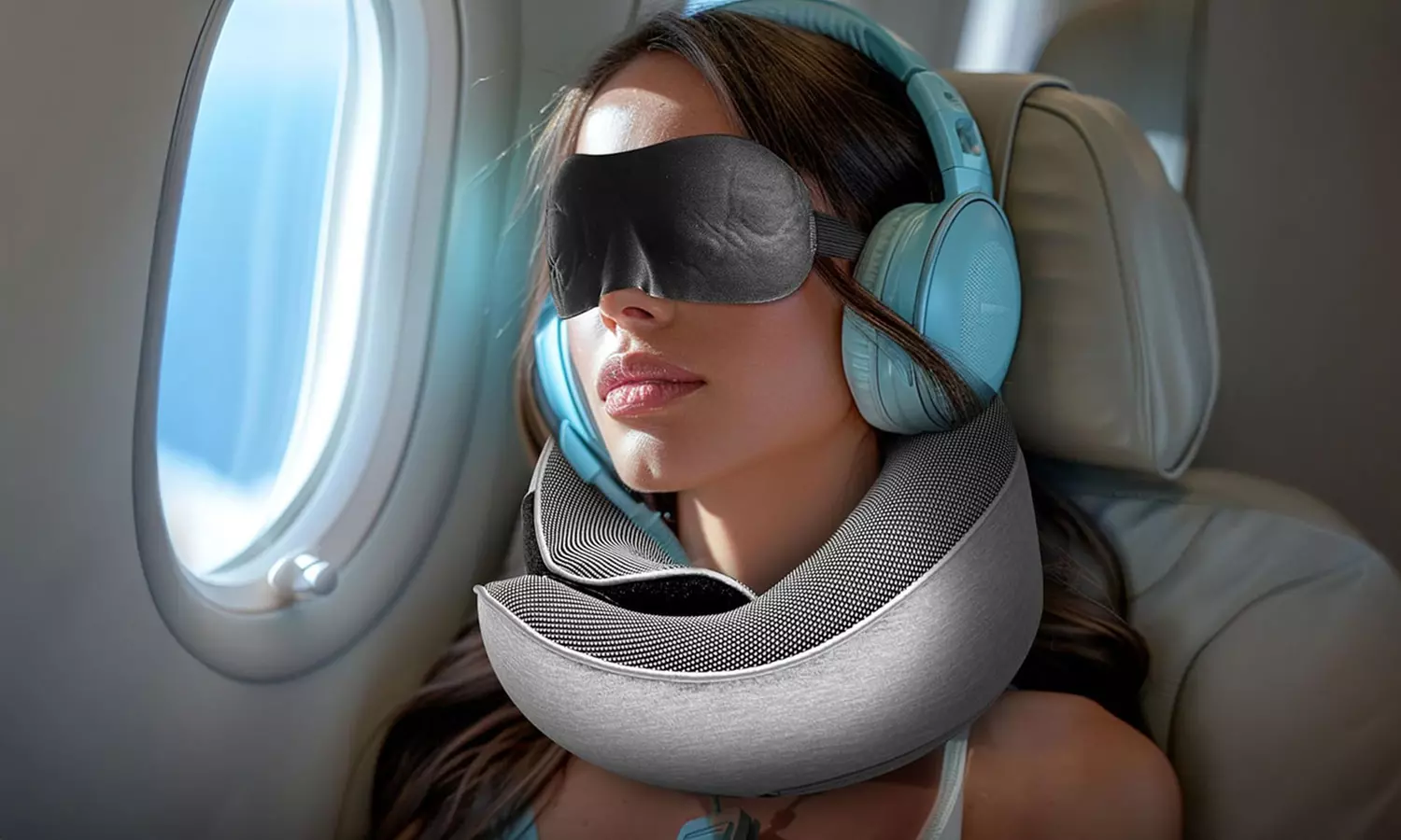 Memory Foam Neck Support Pillow