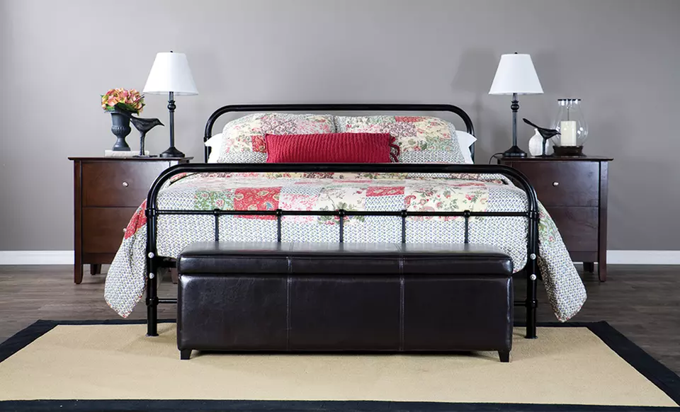Timolin Cast Iron Queen Bed - Image 2