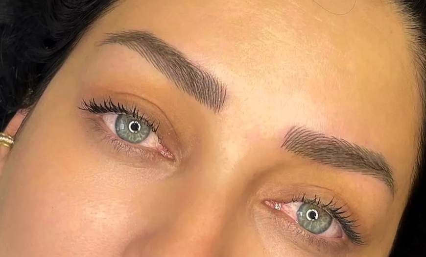 Image 2: 1 Microblading w/ Optional Touch-Up, Ombre Powder Eyebrows and More