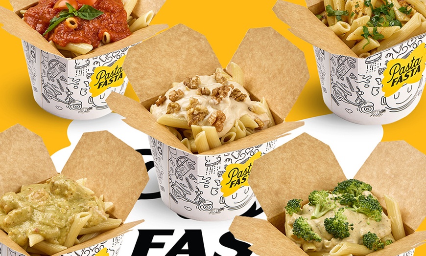 Image 1: Frische Pasta: Nudelbox & Limonade nach Wahl für 1 oder 2 Personen