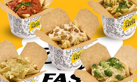 Für 1 Person: Nudelbox & Limonade nach Wahl - Pasta Fasta Bonn