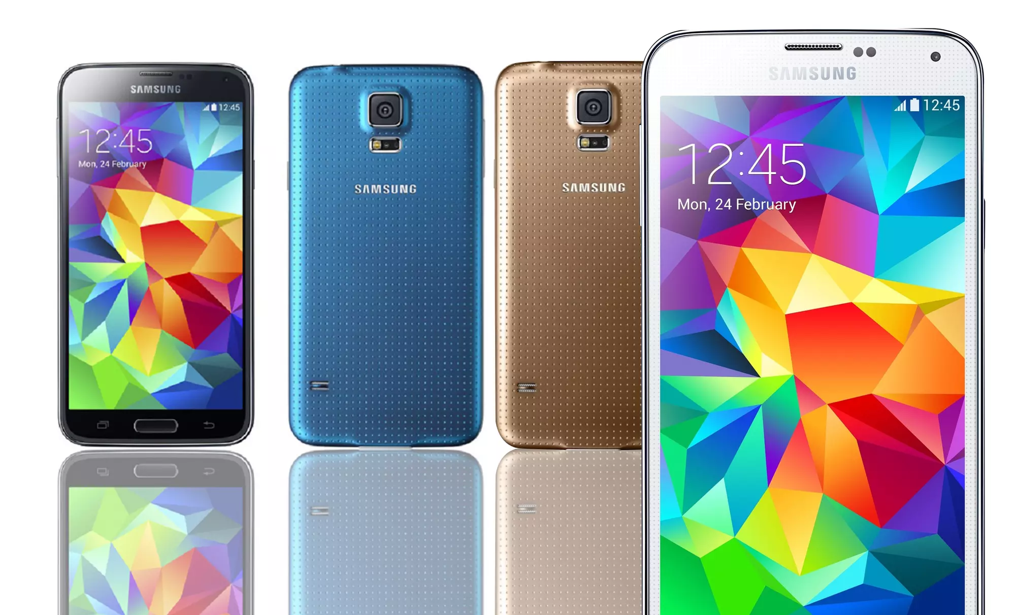Samsung Galaxy S5 16GB Android Smartphone with 5.1" Full-HD Display (GSM Unlocked). Multiple Colors. Free Returns. - Primary Image