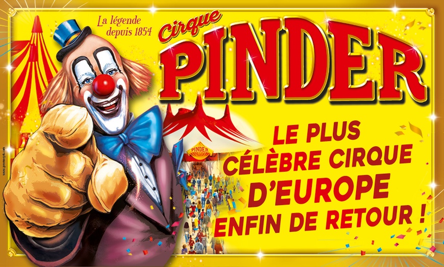 Image 1: 1 place pour le Grand Cirque Pinder à Rennes