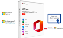 Microsoft Office Professional Plus 2024 – Pakiet dla Windows 10 i 11 + klucz licencyjny systemu Windows 10/11 - Authoreon Systems