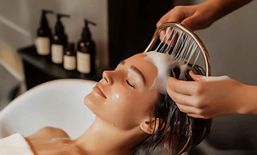 Image 1: Ultimate Relaxation: Japanese Head Spa + Facial with Optional Facial