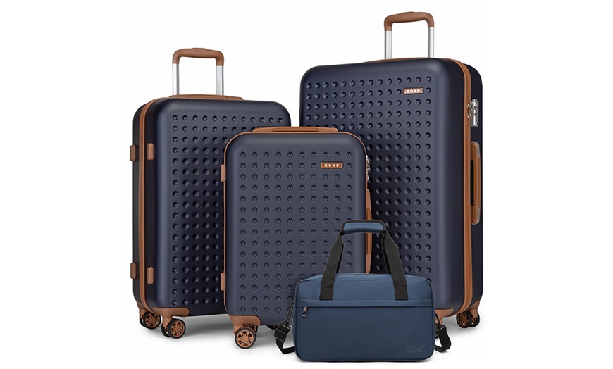 Image 11: Hard Shell Suitcases and Travel Bag Set
