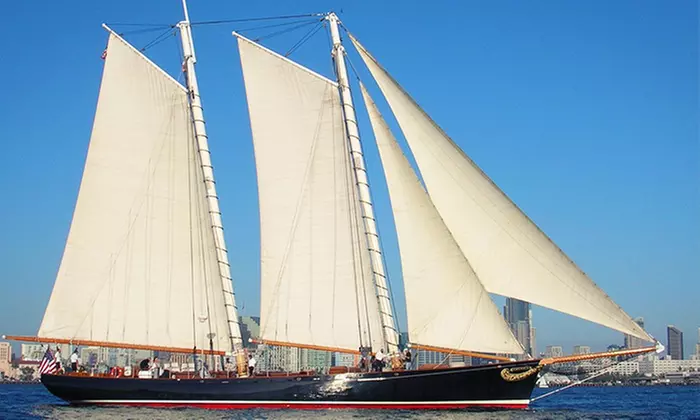America's Cup Sailing Race or Blue Whale Sunset Sail for One or Two from Next Level Sailing (Up to 40% Off) - Primary Image