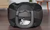 Furhaven Foldable and Portable Pop-up Mesh Pet Playpen