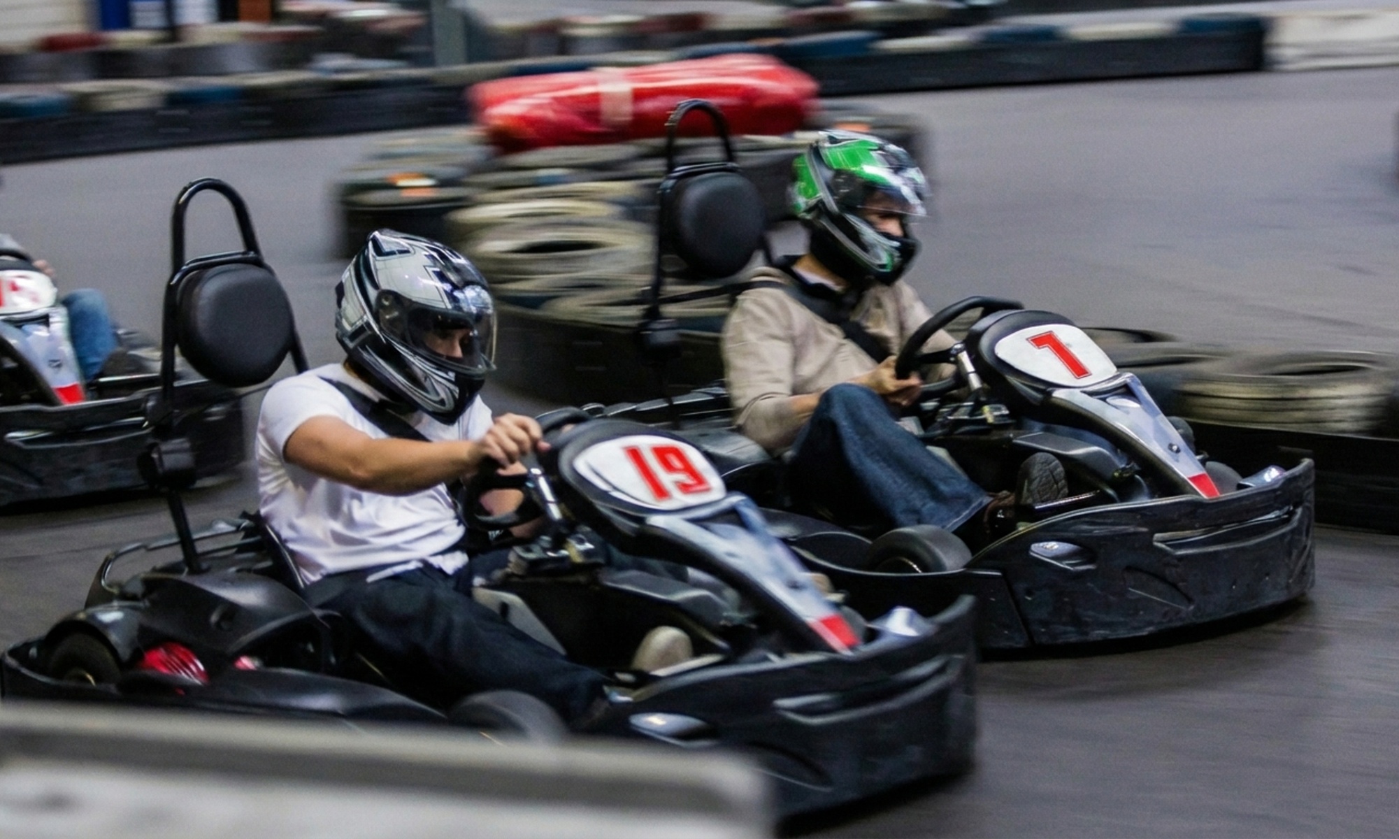 Kart fahren à 8 Minuten mit jeweils 4 oder 8 Ticketfahrten