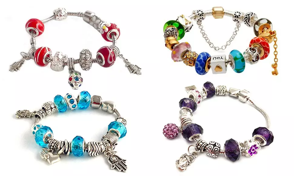 Charm Bracelets with Swarovski Elements - Primary Image