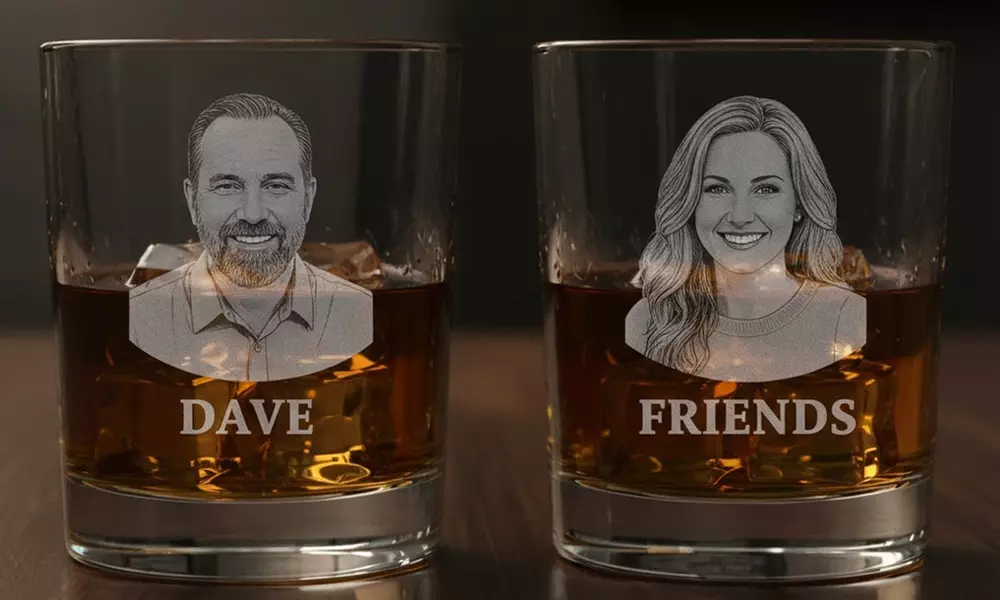 Capture memories in Custom Glass Cups—perfect for any celebration!