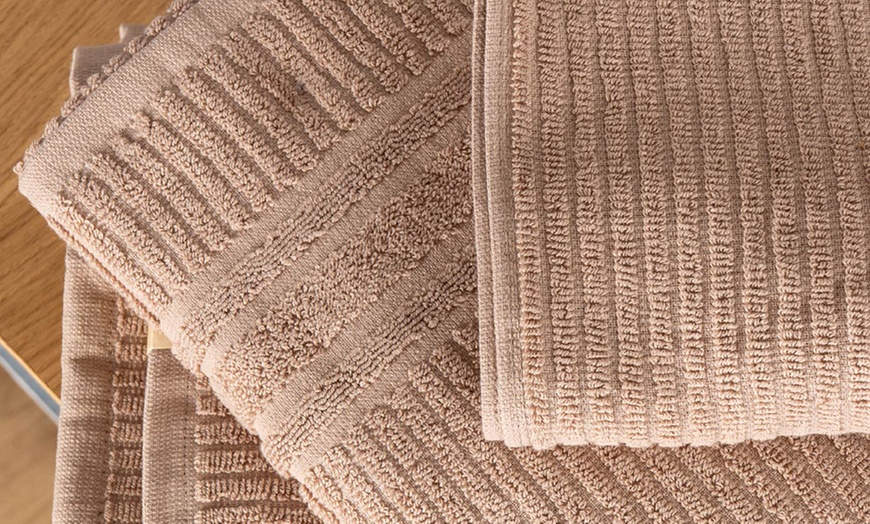 Image 28: 5er-Set Baumwoll-Handtücher