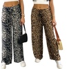Image 8: Animal Prints Wide Leg Palazzo Trousers
