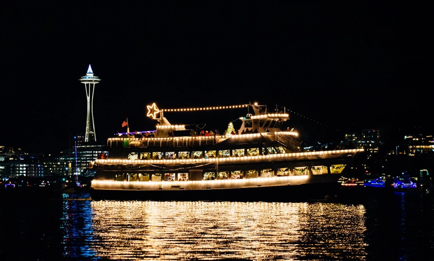 Image 2: Christmas Ship™ Festival – Soak in Festive Seattle Waterfront Views