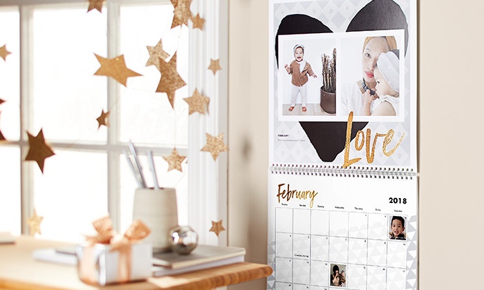 Personalized Wall Calendars - Shutterfly | Groupon