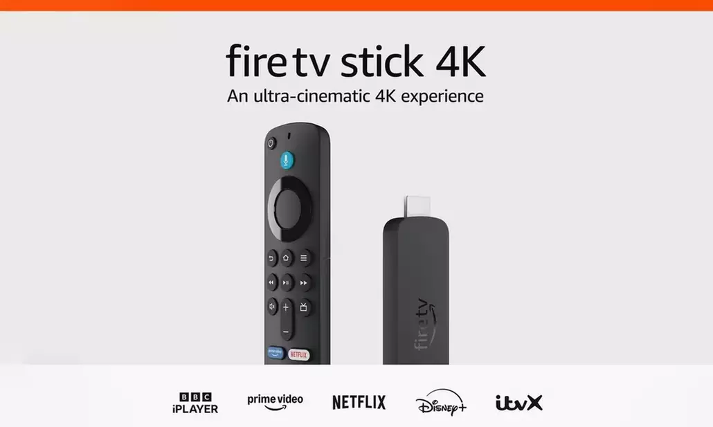 New Amazon Fire TV Stick 4K (2024) - Wi-Fi 6, Dolby Vision, HDR10+, Alexa Voice Remote with TV Controls