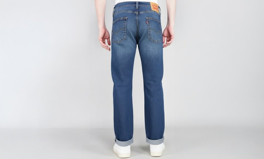 Image 18: Levi's 505 Men's Straight Fit Jeans
