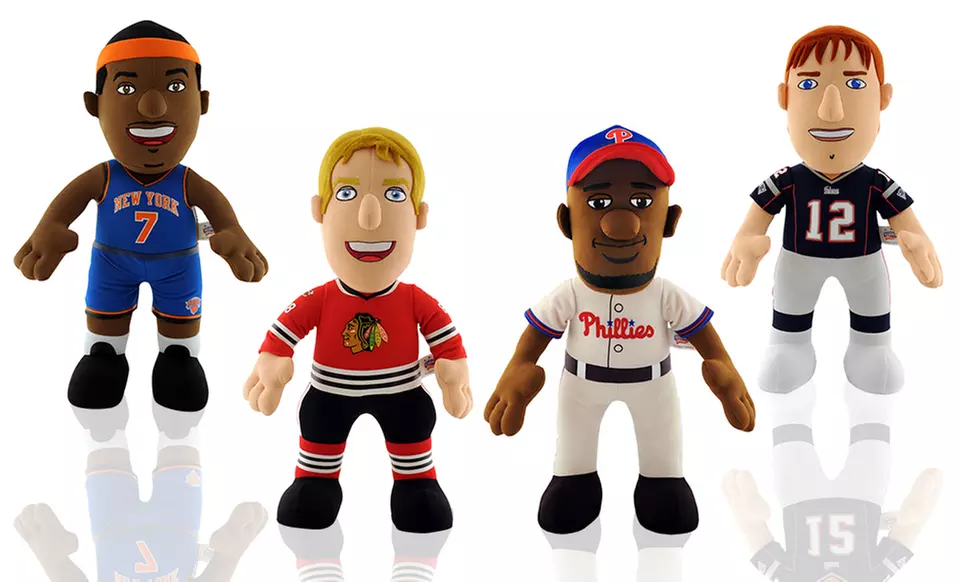 MLB, NBA, NFL, or NHL Bleacher Creature Plush Doll. Multiple Players Available. Free Returns. - Primary Image