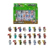 Image 2: Set di 24 Minifigure Ispirate a Minecraft