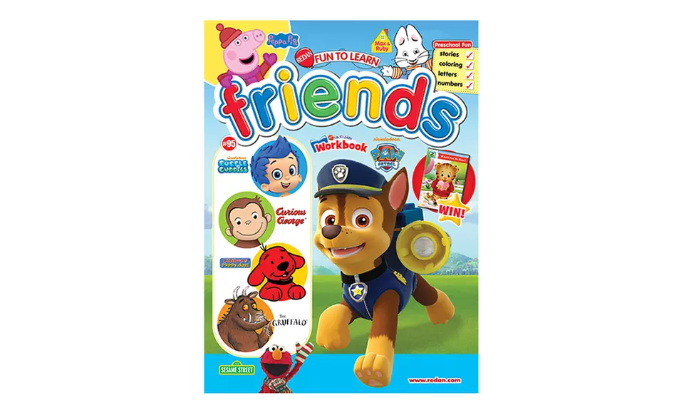 1-Year, 6-Issue Subscription to "Fun to Learn Friends Magazine" - Primary Image