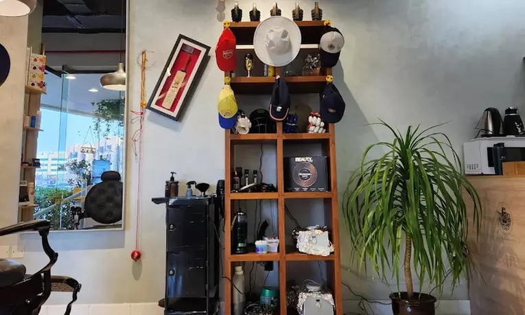 Hair Cut, Hair Wash, Hair or Beard Color, Hair Root Touch Up, or Hair Hot Oil Treatment (Up to 60% Off) - Image 5