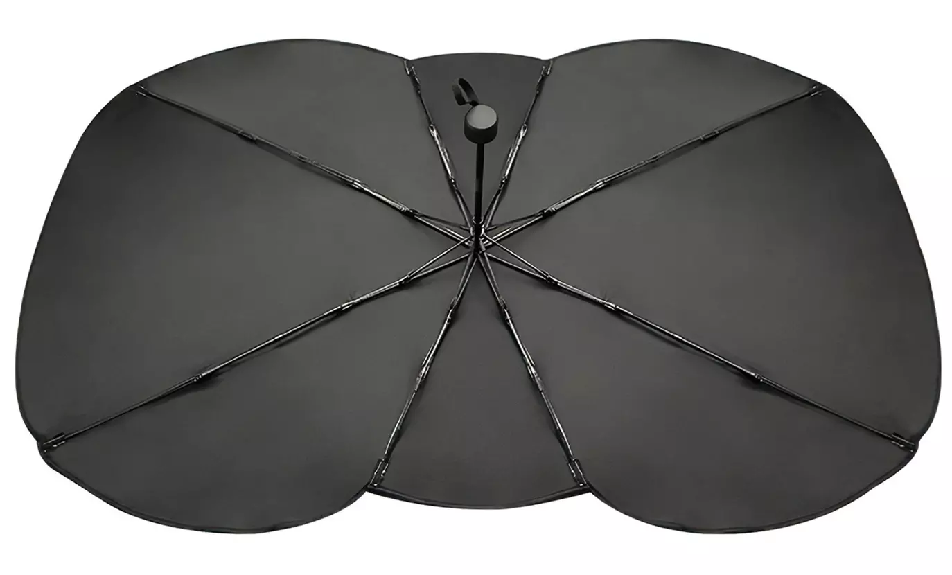 iMounTEK Foldable Car Windshield Sunshade Umbrella with UV Protection