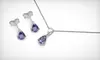 $25 for Amethyst Necklace and Earrings at Silver Street Jewellers ($100 Value)