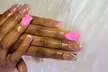 Enhance Look w/ Acrylic Full Set with Optional Gel Pedicure / Gel Mani & Pedi at Knaujzas Knails (Up to 30% Off) - Second Medium