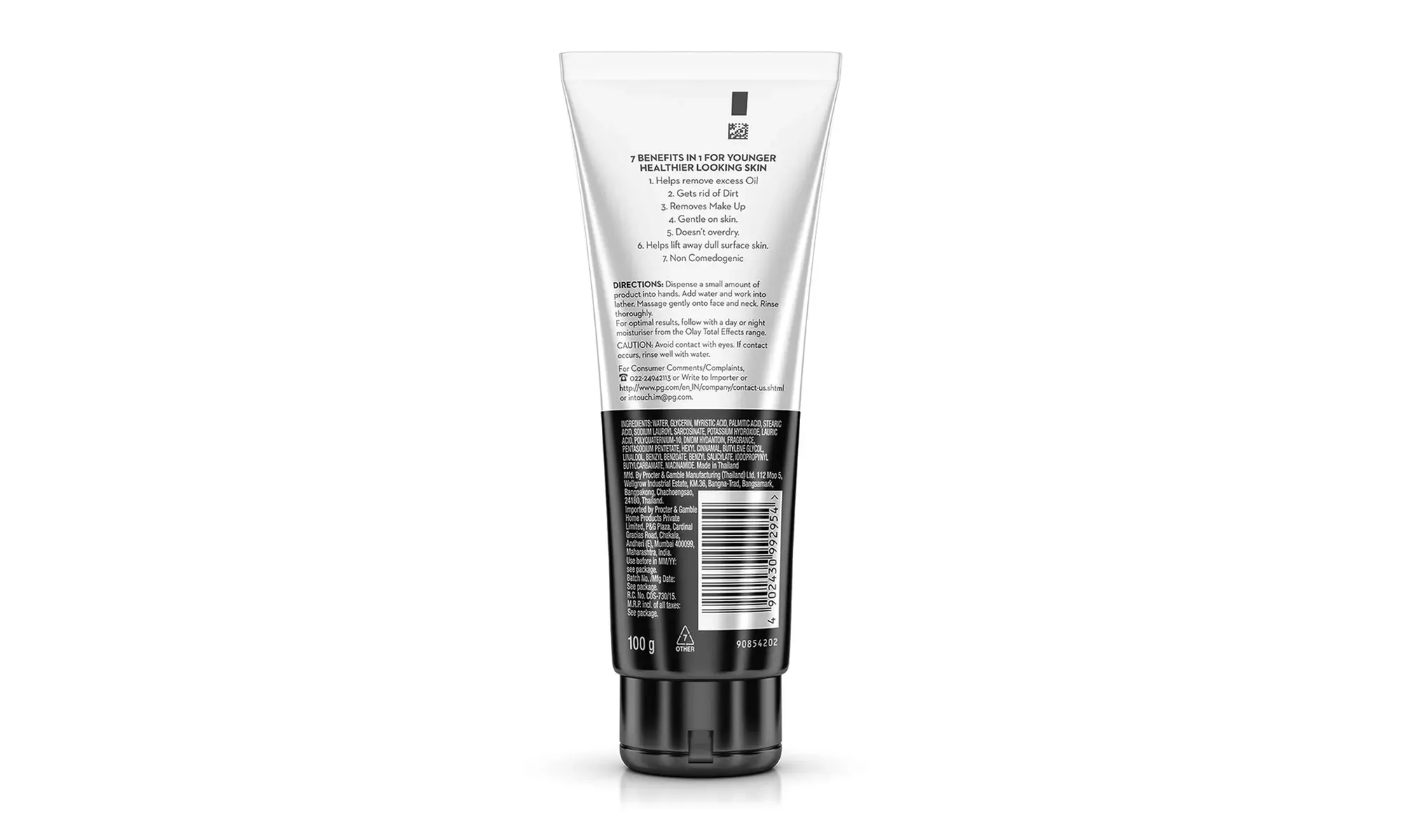 Olay Total Effects 7 in 1 Foaming Cleanser Fights 7 Signs of Aging Niacinamide 