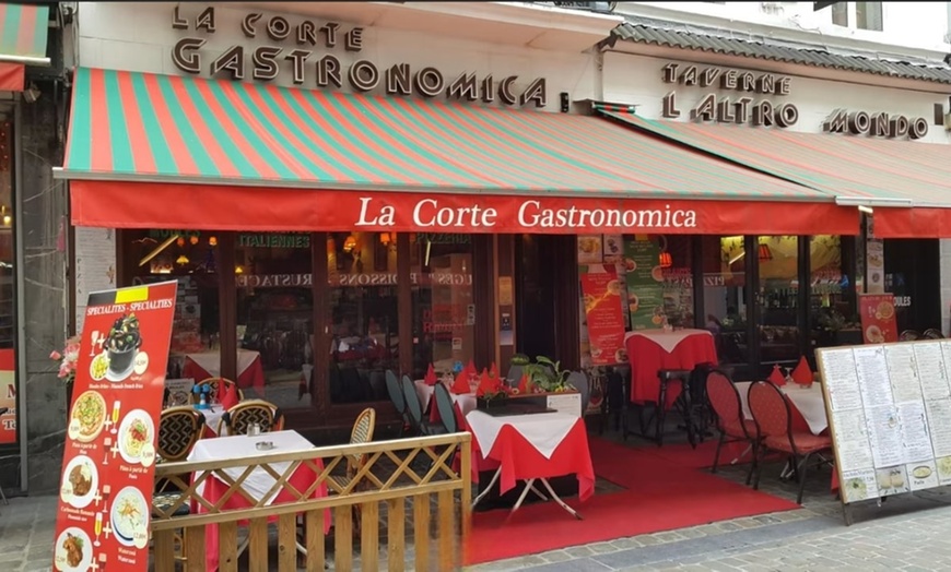 Image 2: Menu Italien en 3 services