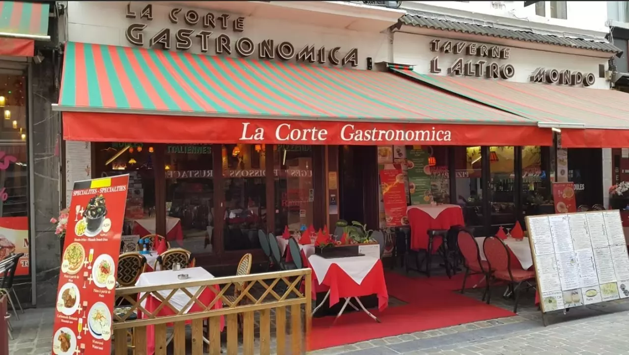 Menu Italien en 3 services