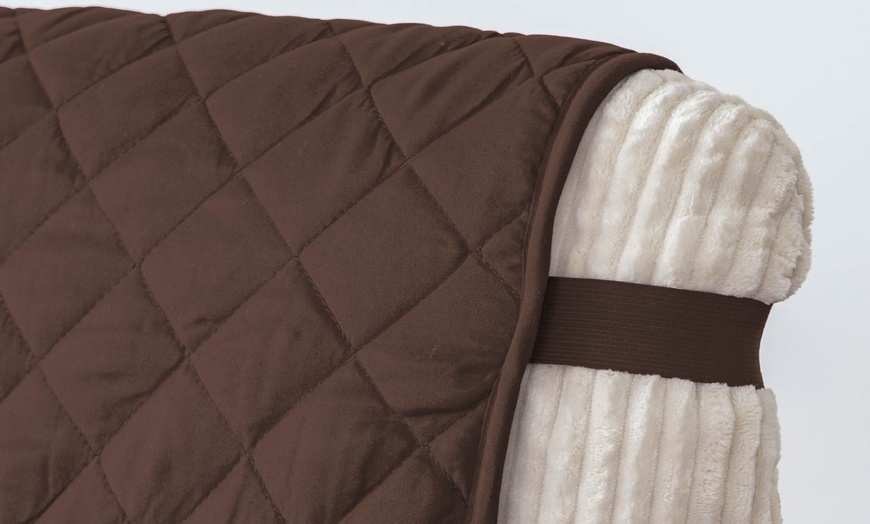 Image 24: Copridivano trapuntato antmacchia