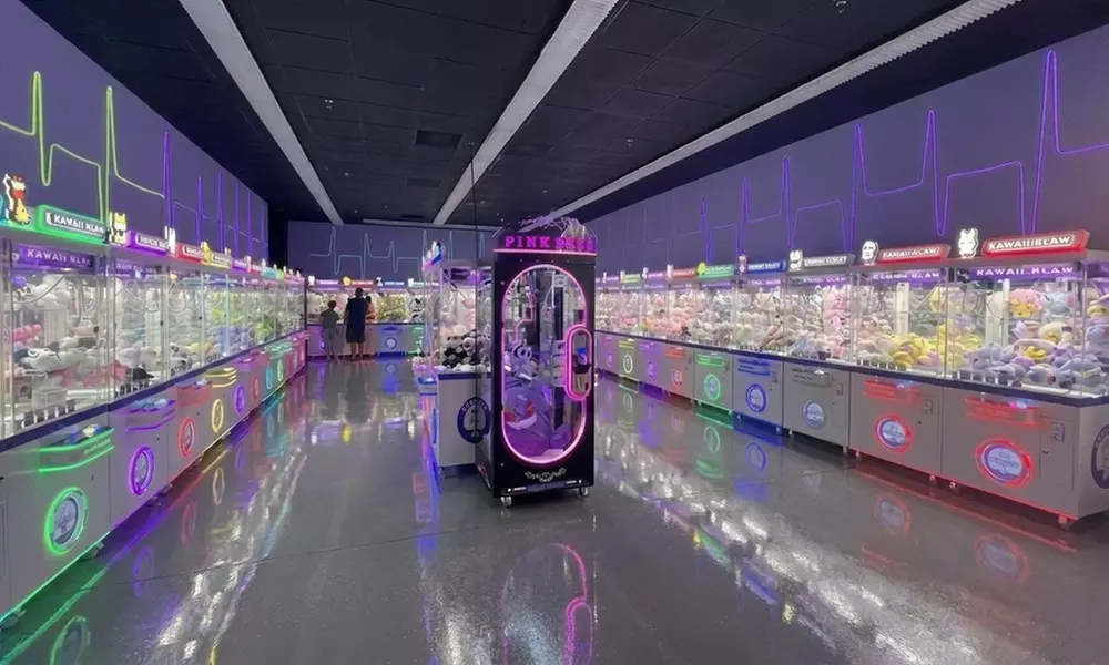 Largest Claw Machine in America - Arcade Credits