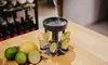 6 Shot Liquor Dispenser/Holder Set with 6 Shot Acrylic Glasses