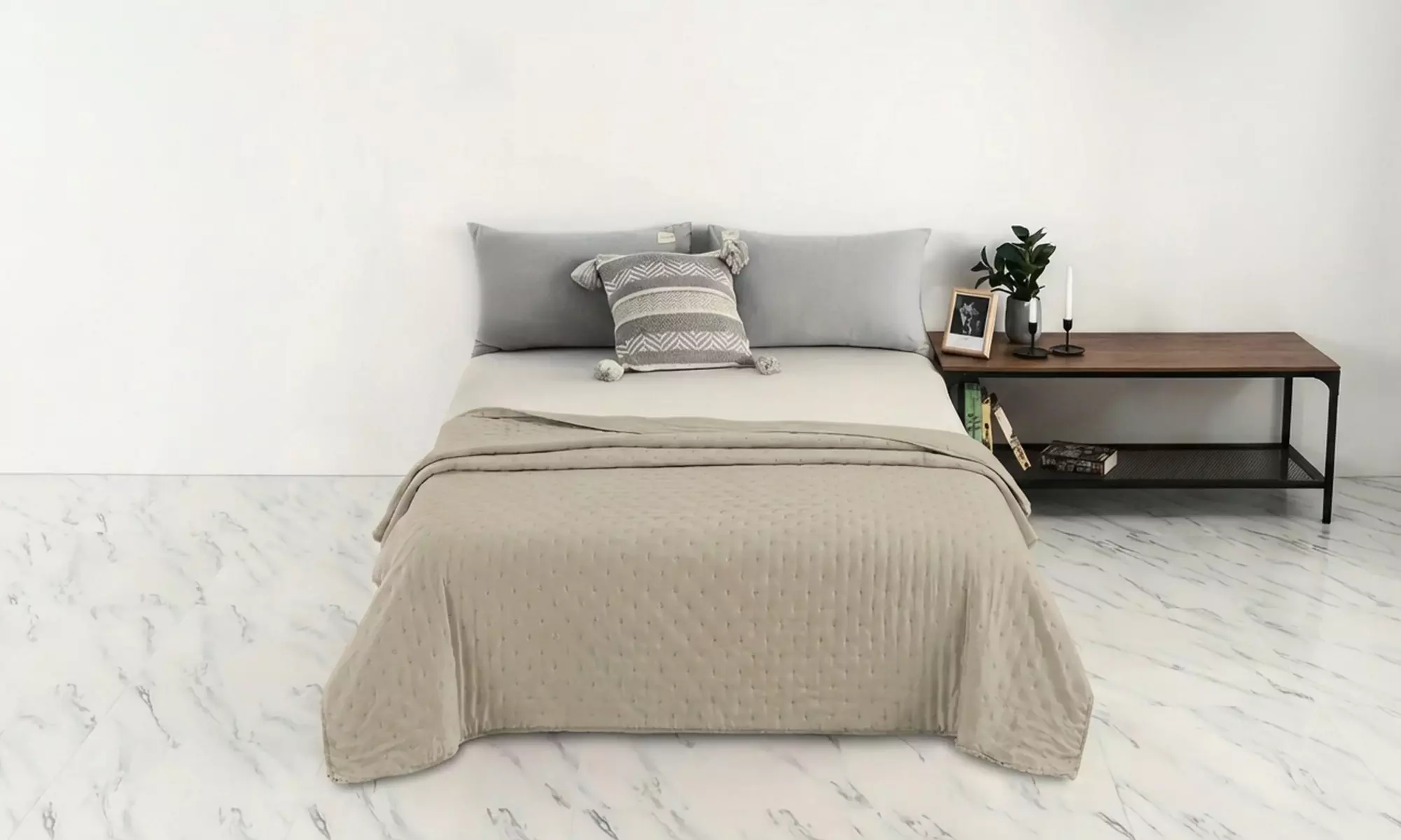 Gesteppte Tagesdecke für Doppelbett