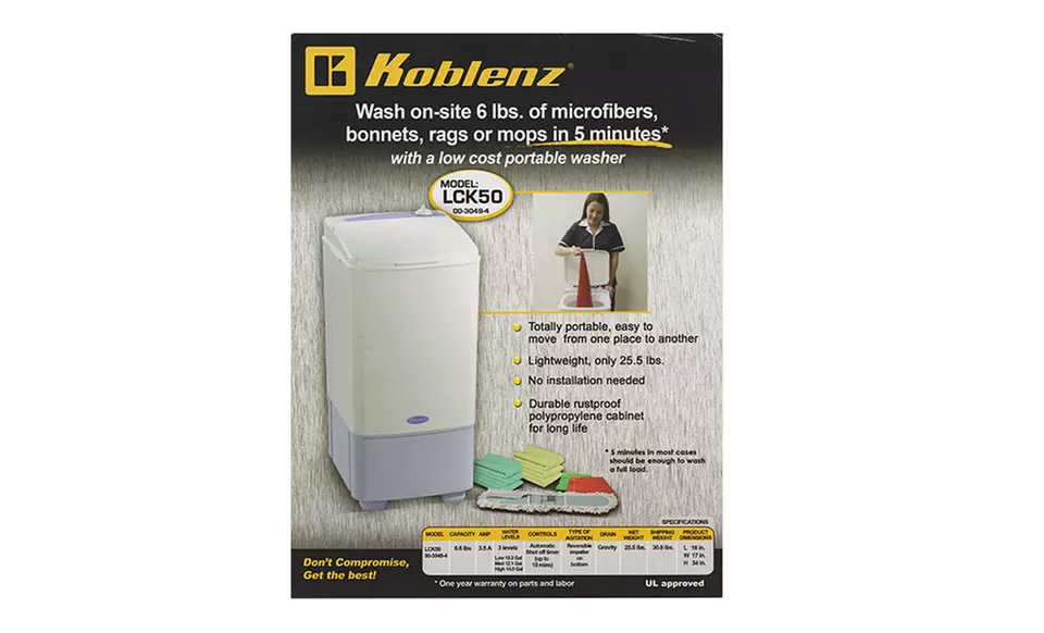 Koblenz Portable Electric Washing Machine - Primary Image