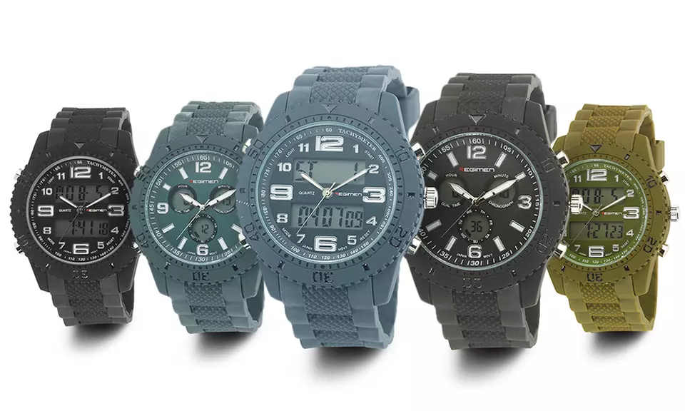 Regimen Men's Analog/Digital Chronograph Watch - Primary Image