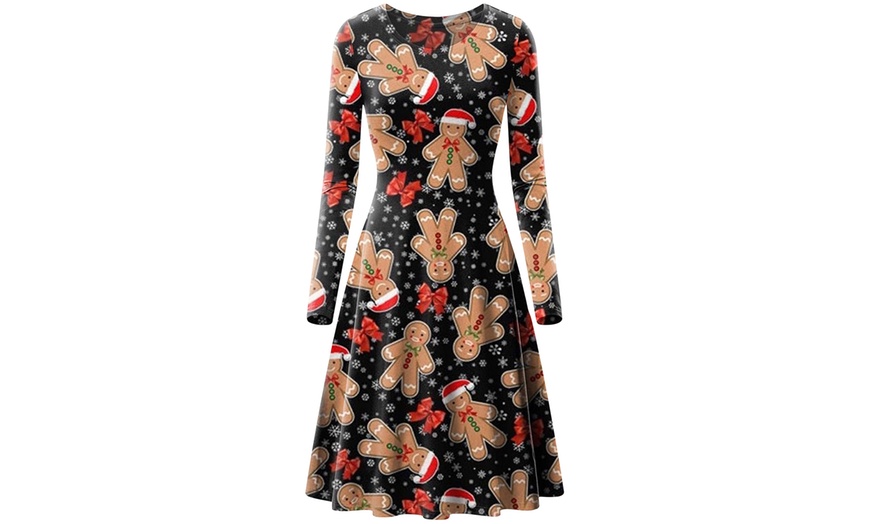 Image 9: Christmas Swing Dress